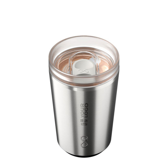 Recycled stainless steel thermal tumbler, 350 ml