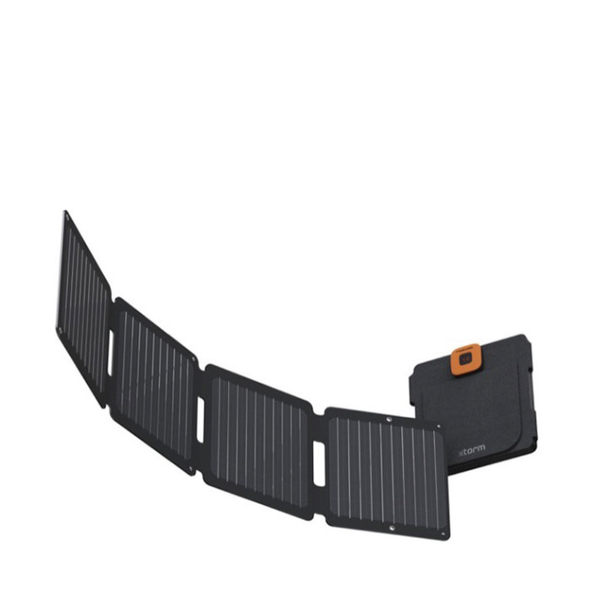 Foldable solar panel for electronic devices, 28W