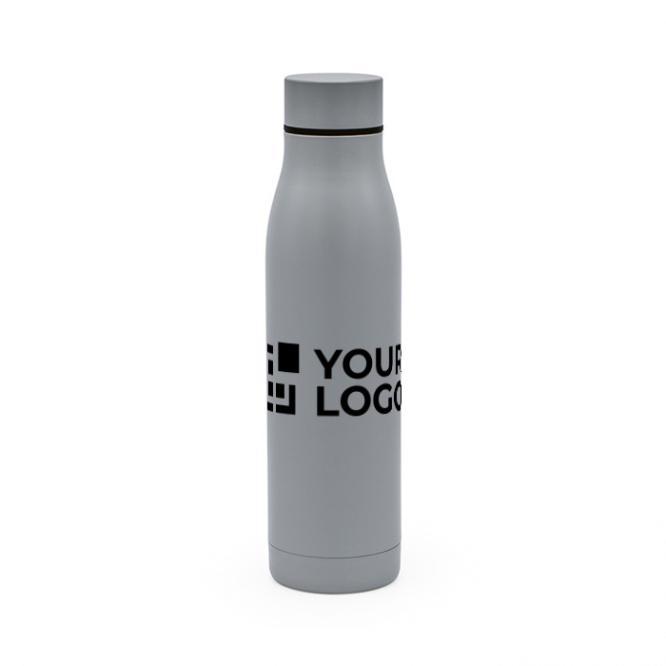 Recycled stainless steel bottle, thermal, 600 ml