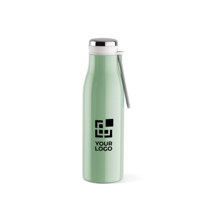 Recycled stainless steel bottle with thermal function, 470 ml