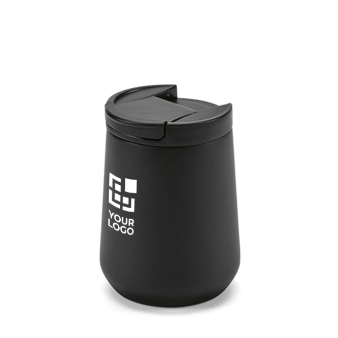 Recycled stainless steel thermal mug, 350 ml