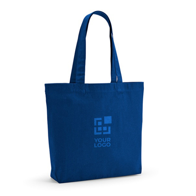 Branded bag made of recycled cotton and RPET, 180 g/m2