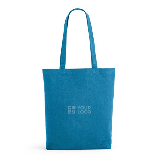 Shopping bag made of recycled cotton and polyester, 280 g/m2