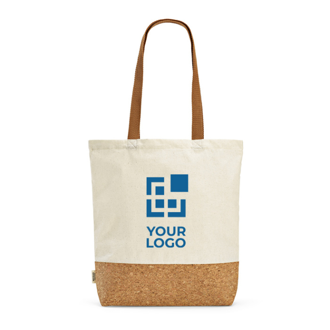 Recycled cotton tote bag, 180 g/m2