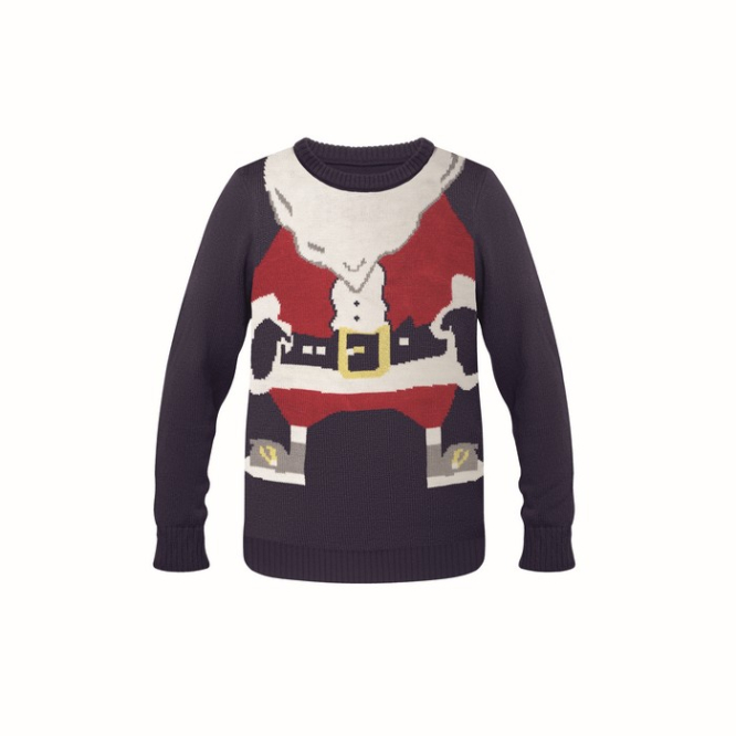 Christmas sweater with a festive look (size S-M)