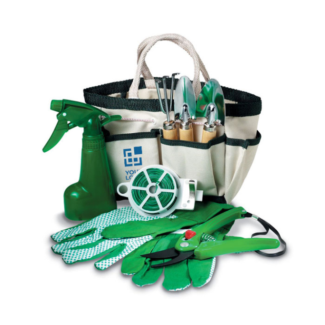 7-piece garden set for promotional gifts