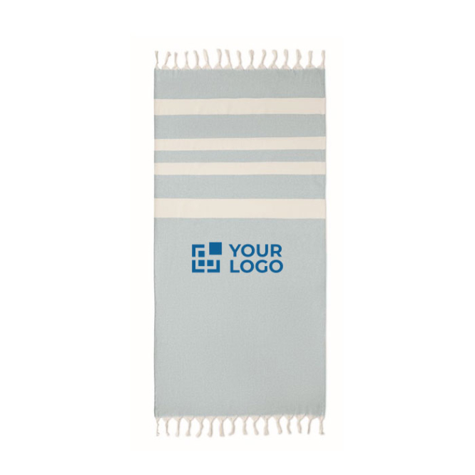 Recycled beach towel, sustainable, 140 g/m2