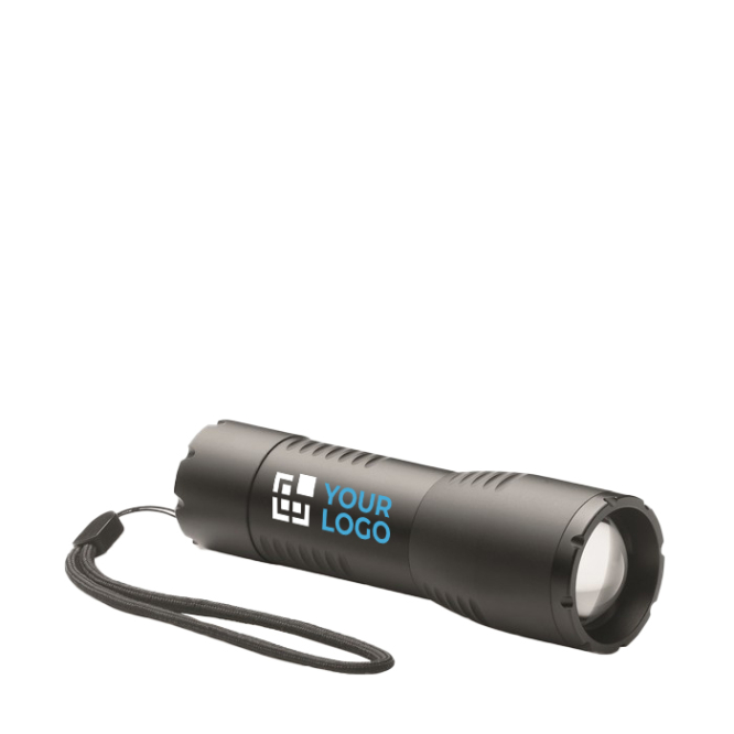 Small LED torch with straps, perfect for promotions