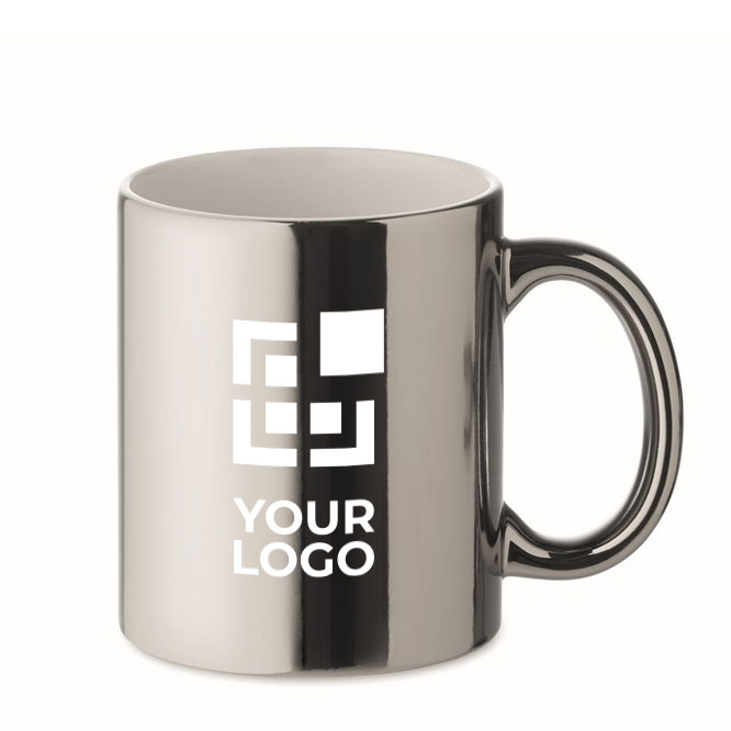 Ceramic mug with print & glossy finish, 350 ml