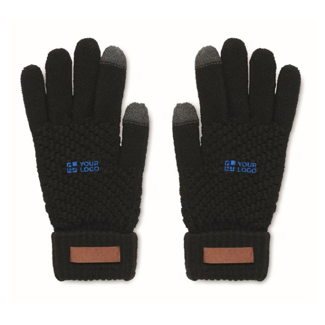 Touchscreen gloves, RPET