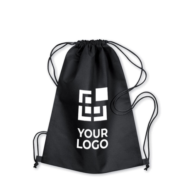 Non-woven drawstring bag, 80 g/m2