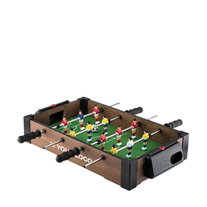 Mini table football for fun and games