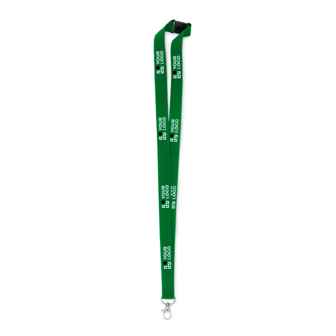 Lanyard with carabiner and safety lock