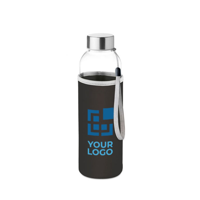 Water bottle with sleeve, promotional gift, 500 ml