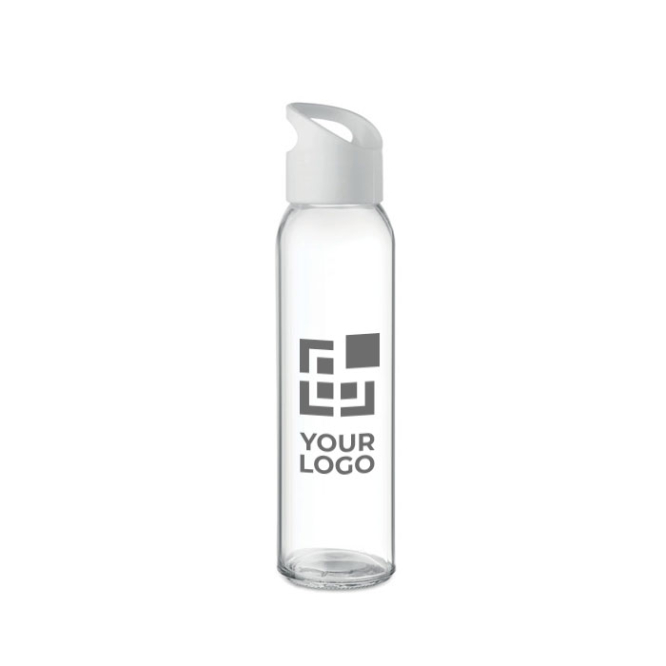 Glass bottle for promotions, 470 ml