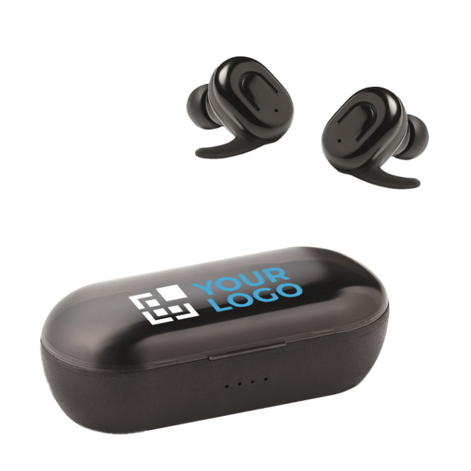 Bluetooth earphones, charging case for promotions