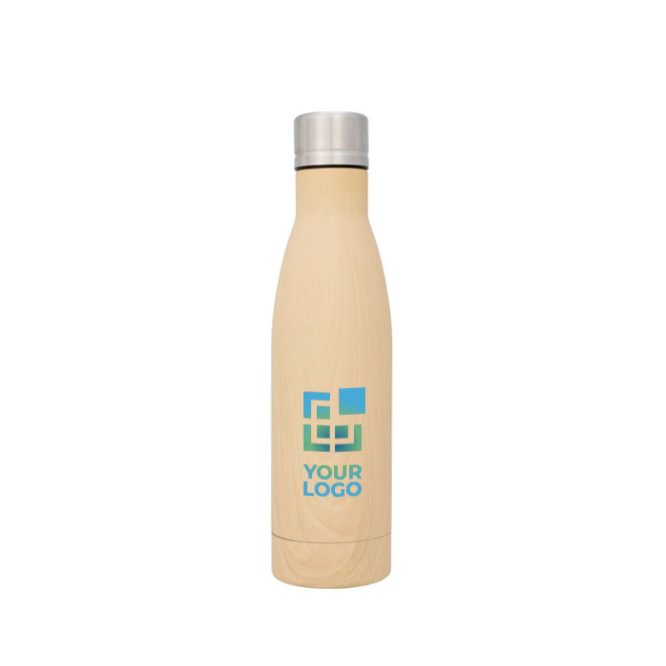 Bottle with wooden cover, 500 ml