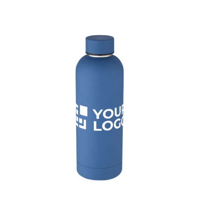 Stainless steel thermal bottle with matte finish, 500 ml