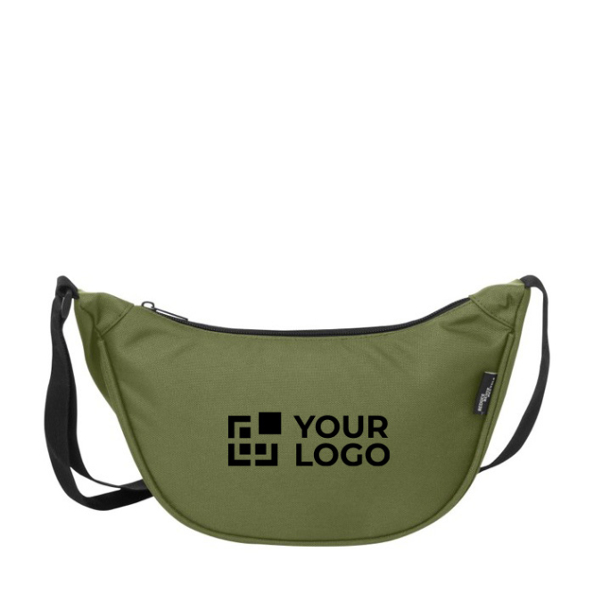 Water-repellent recycled polyester waist bag, 1.5 L capacity