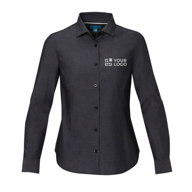 Organic cotton women’s corporate shirt, 121 g/m², Elevate NXT