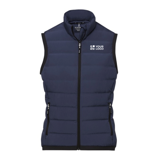 Women’s down vest in polyester, 164 g/m², Elevate Life