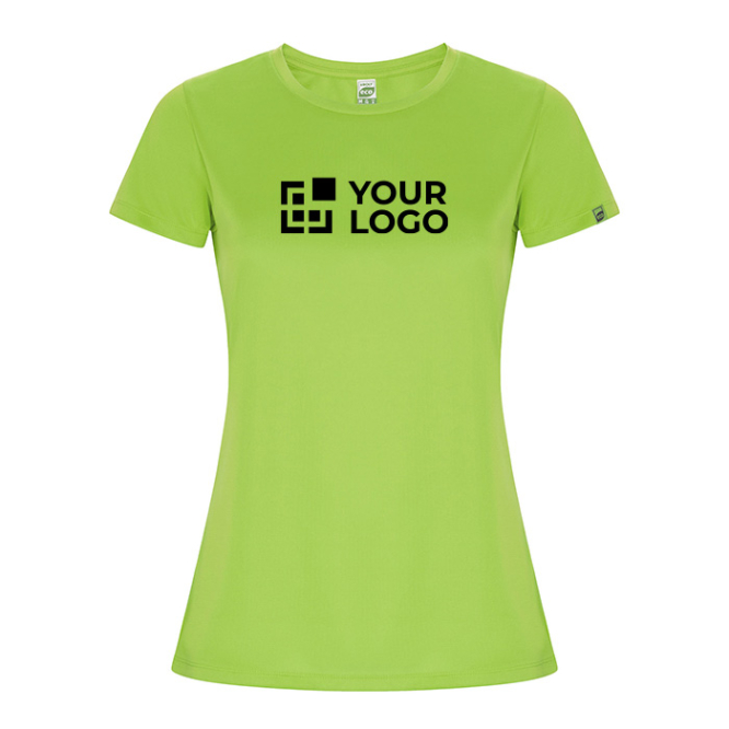 Women’s technical t-shirt with 50% recycled polyester, 135 g/m², Roly