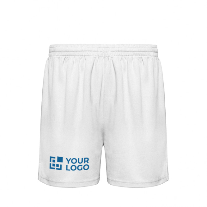 Unisex 100% polyester sports shorts, 140 g/m², Roly