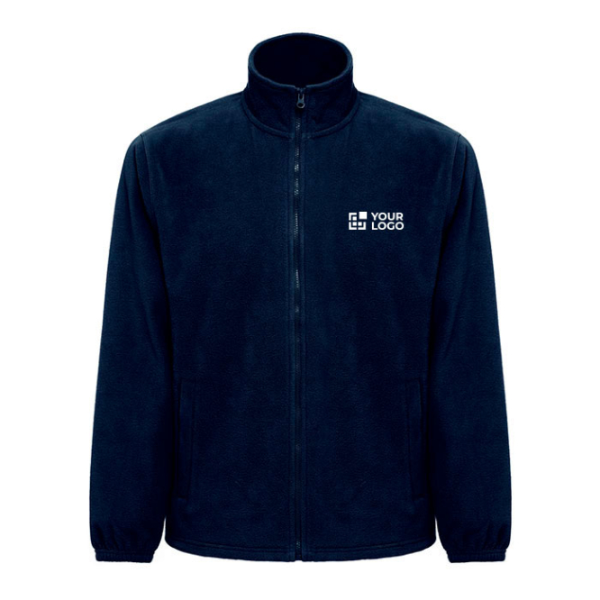 Corporate fleece jacket made of polyester, 300 g/m2, THC Gama