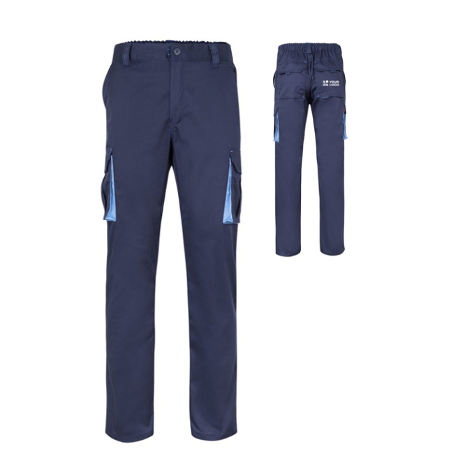 Cotton-polyester multi-pocket work trousers – 200 g/m2 