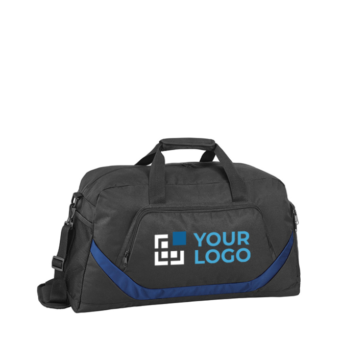 Sports bag for the gym club with inner lining, Active