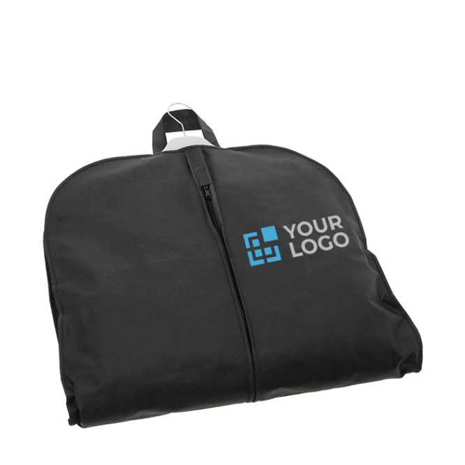 Garment bag with zip non-woven fabric, 70 g/m2, Basic