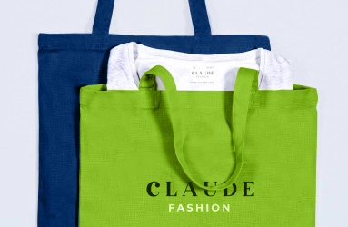 Printed tote bags with logo