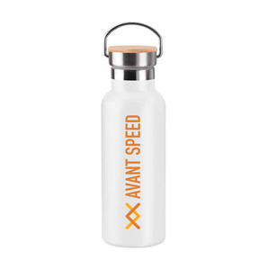 Bottle with bamboo lid for corporate gifting, 500ml 