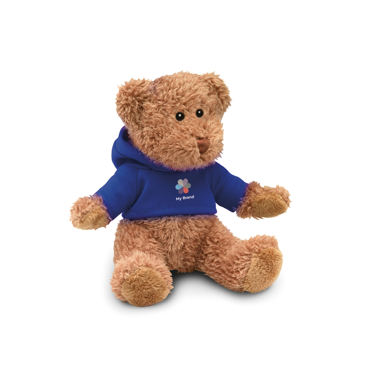 Teddy bear with hooded jacket for children