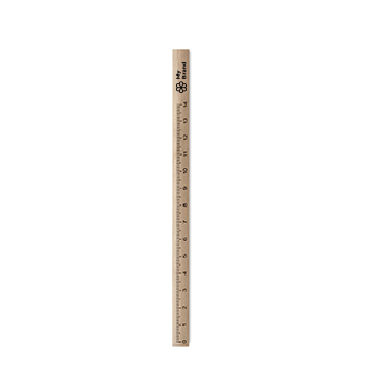 Carpenter's pencil with 14 cm ruler
