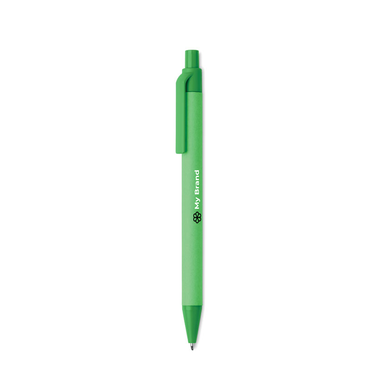 Eco-friendly pens, PLA paper & corn with eco colours, blue ink