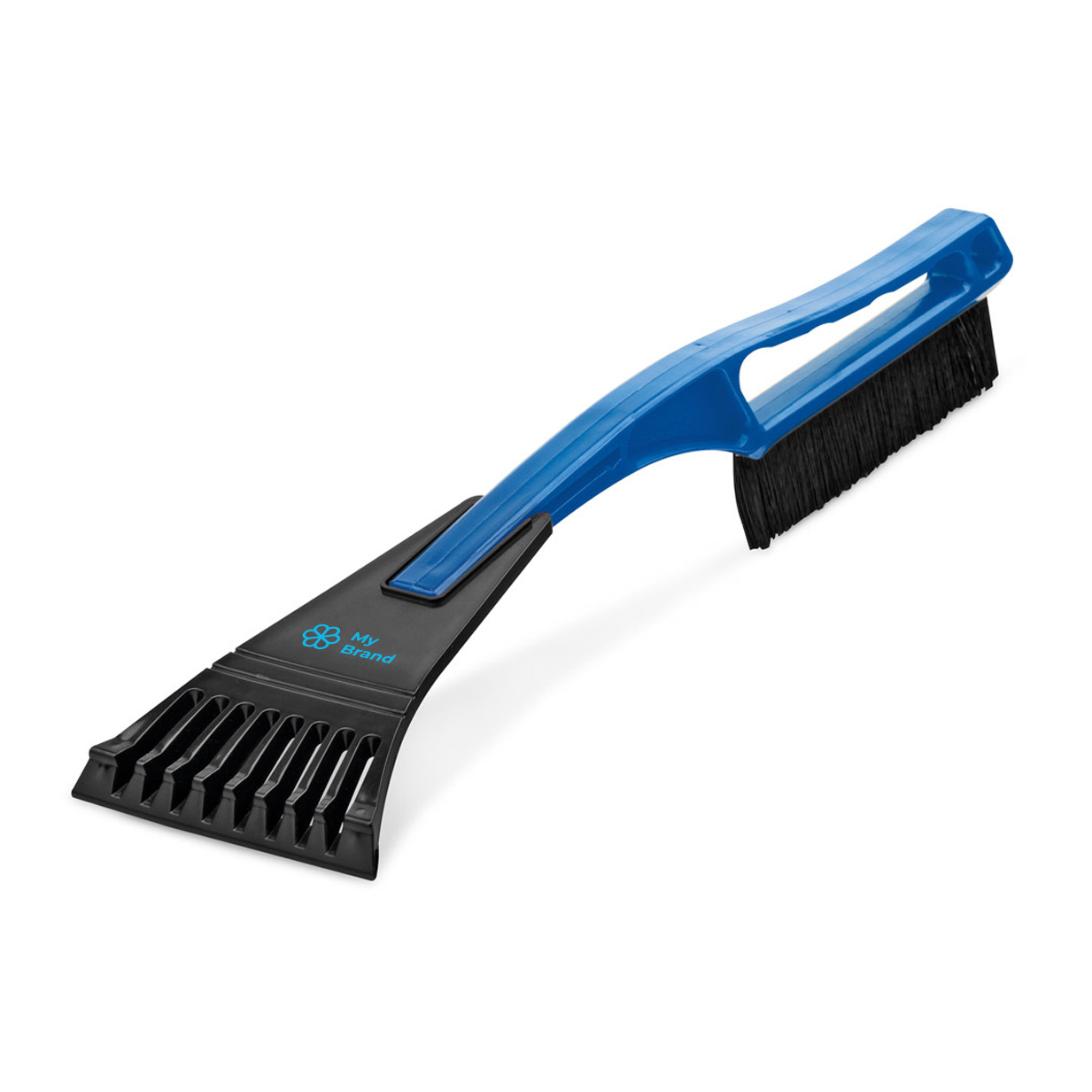 Affordable ice scraper with brush, Clearview