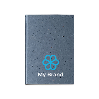 Eco notebook with coffee shells cover, A5