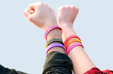 PWristbands with logos